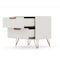 Manhattan Comfort Rockefeller Nightstand 2.0 in Off White and Nature, PK2 2-102GMC3 - alternate 3